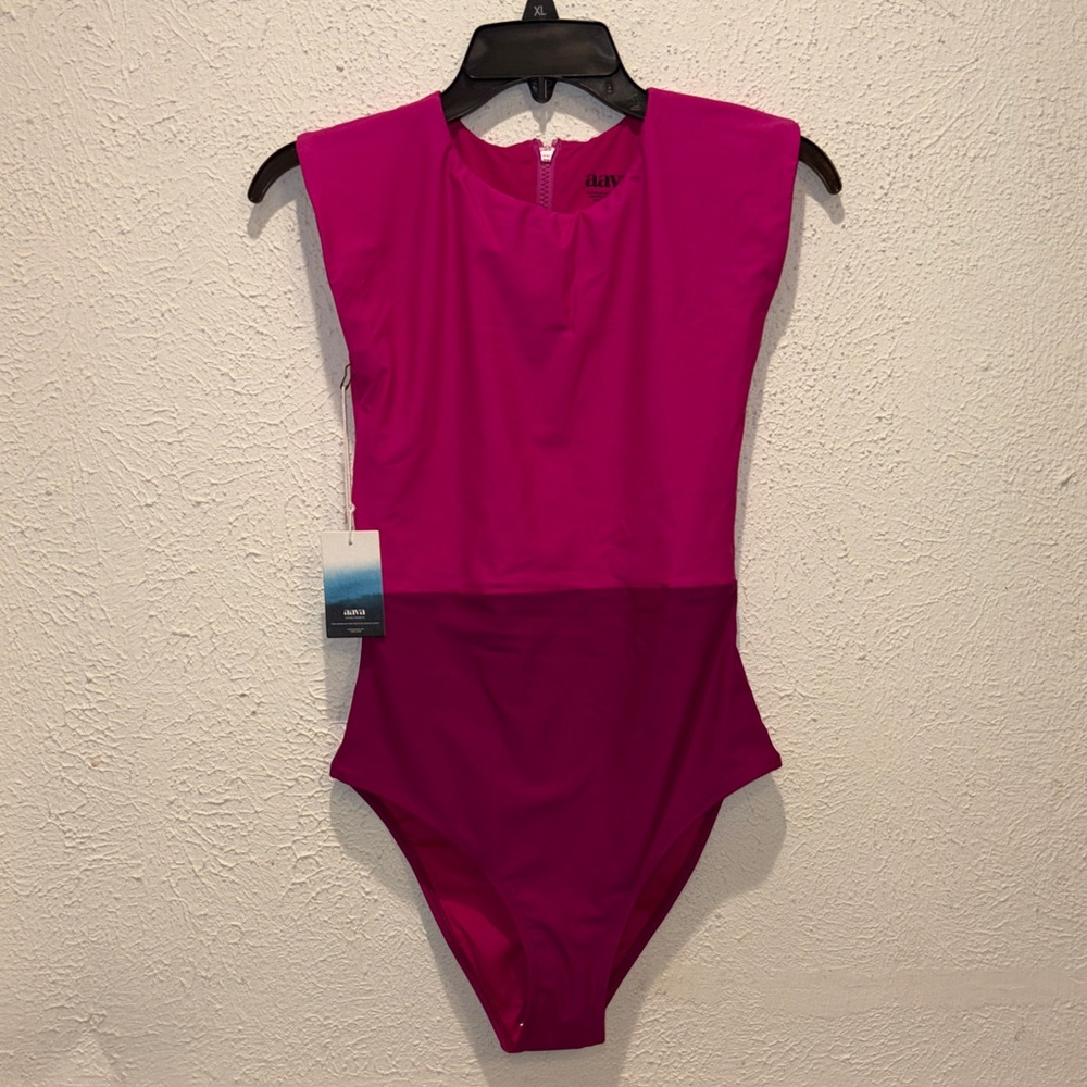 aava Ladies Hot Pink One-Piece Swimsuit -